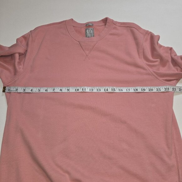 Gap Womens Large Vintage Soft Crew Neck Pink Sweatshirt V300782 H020 Oversized - Picture 8 of 11